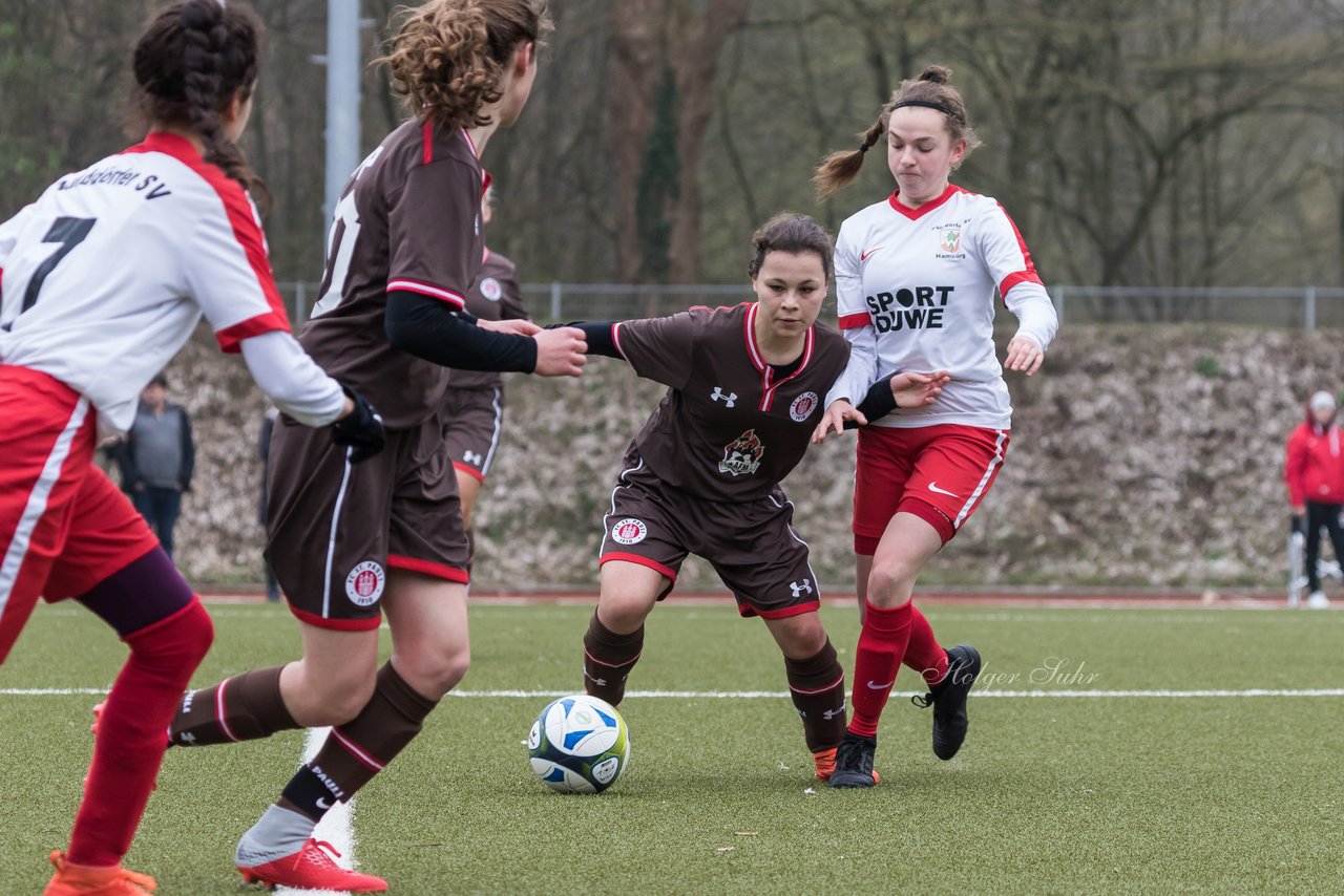 Bild 117 - B-Juniorinnen Walddoerfer - St.Pauli : Ergebnis: 4:1